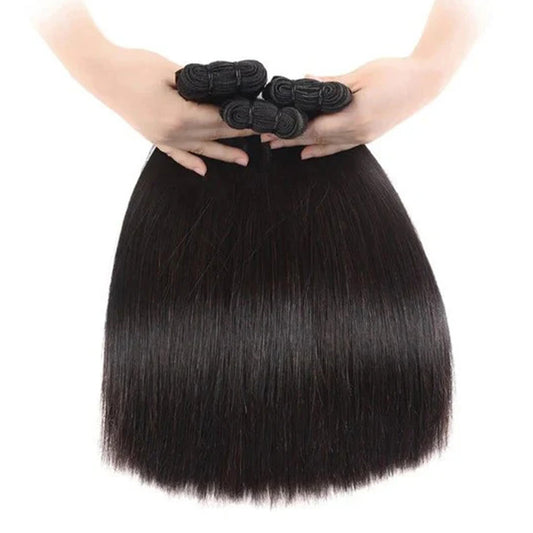 Vshow Hair Raw Hair Bundles Deal 100% Human Hair Double Weft 3 Pieces