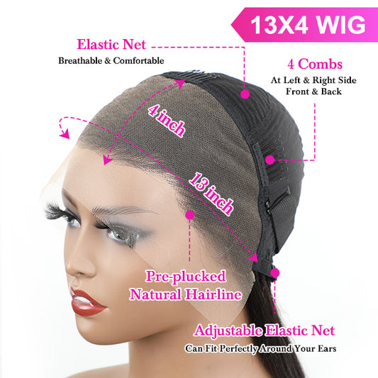 VSHOW Bleached Knots Afro Curly Hair 13x4 13x6 Lace Front Human Hair Wigs Hairstyles For Curly Hair Lace Front Wigs