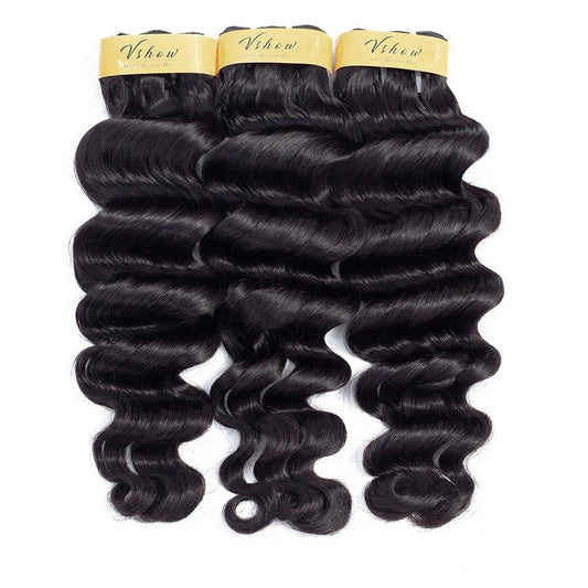 brazilian virgin hair loose deep wave human hair bundles