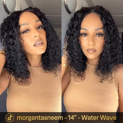 VSHOW Wear Go Wig Water Wave Hair 4x6 Glueless Swiss HD Lace Wigs