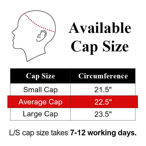 wig cap size