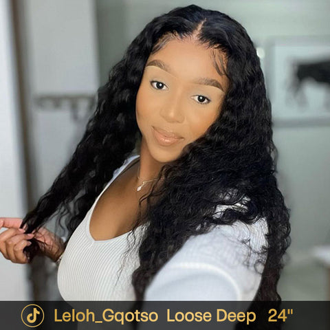 Leloh_Gqotso Same Loose Deep 4x6 Wear Go Glueless Wigs 180% Density