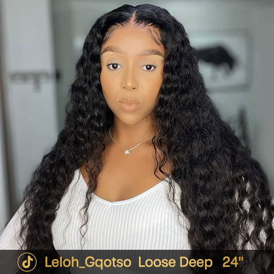 Leloh_Gqotso Same Loose Deep 4x6 Wear Go Glueless Wigs 180% Density