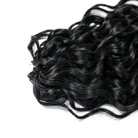 Body Wave Crochet Braid Human Hair Extensons 50g/piece Lightweight Feather Soft Body Wave Hair Extensions For Boho Braid Easy Install
