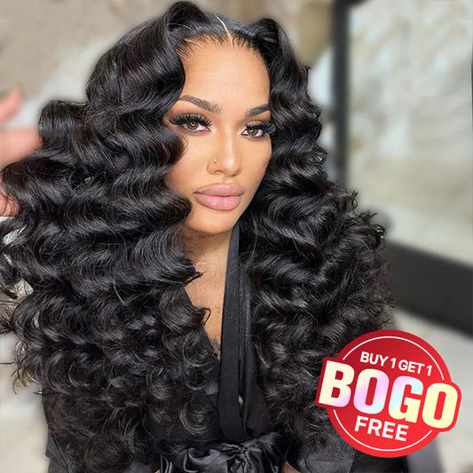 Vshow Loose Deep Wear Go Glueless Human Hair Wigs For Beginners 4X6 Pre-cut HD Lace Wigs