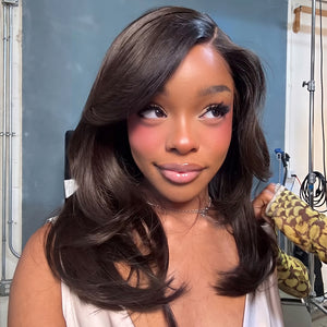 This is everything they said and more, no shedding very soft and the texture is as described. This has got to be one of my favorite wigs thus far!