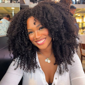 I highly recommend to buy this hair.Very thick hair doesn’t shed a lot and great curly defining hair.