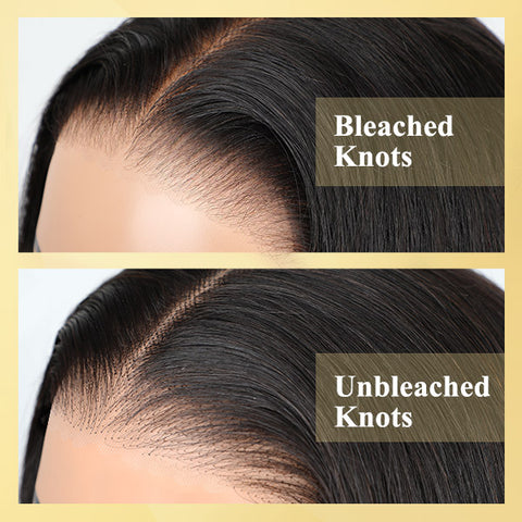 Vshow Water Wave Hair Bleached Knots Wear Go Glueless Wigs Pre-cut 4x6 HD Lace 180% Density