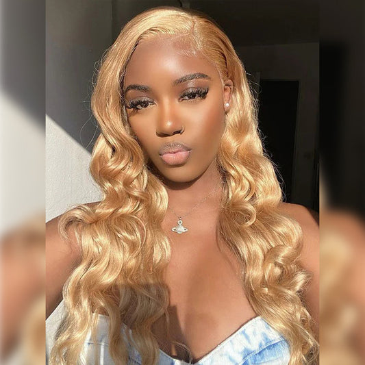 Body Wave Wear Go Wigs Honey Blonde Color