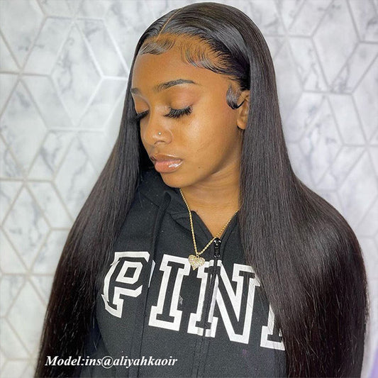 VSHOW HAIR Premium 9A Peruvian Virgin Human Hair Straight 3 or 4 Bundles with Closure Popular Sizes