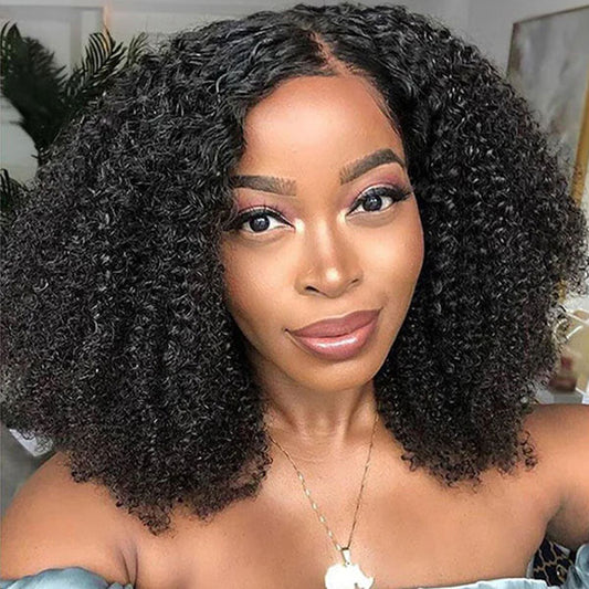 Vshow Summer Glueless Wigs Short Bob Wigs Human Hair 4x6 Pre Cut Lace Wear Go Wigs