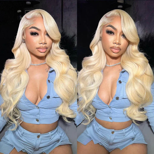 Fast Shipment Honey Blonde Body Wave 4x6 Wear Go Glueless Wigs For Women