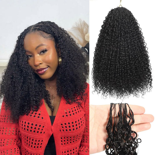 Vshow Kinky Curly Crochet Braid Hair Extensions Affordable Kinky Curly Human Hair Bluk For Boho Braid Feather Soft Hair