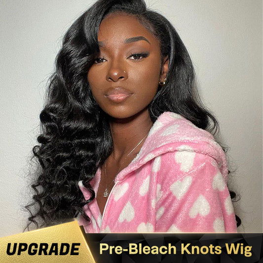 VSHOW HD Lace Bleached Knots Wigs 4x4/5x5 Loose Deep Wave  Closure Wigs 150% Density