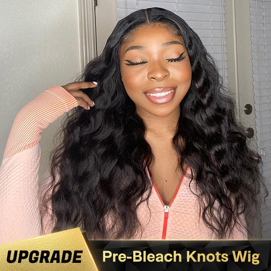 VSHOW HD Lace Front Wigs Loose Deep Wave Frontal Wig Bleached Hair Knots