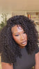 Vshow Pixie Curly Human Hair Wigs 250% Density Twist Curly Voluminous Look Pixie Culy 3 In 1 Half Wig & V Part Wigs