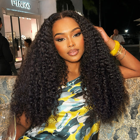 Pixie Curly Crochet Lace Wig 9x6 Skin Lace Human Hair Wigs With Breathable Mash Cap