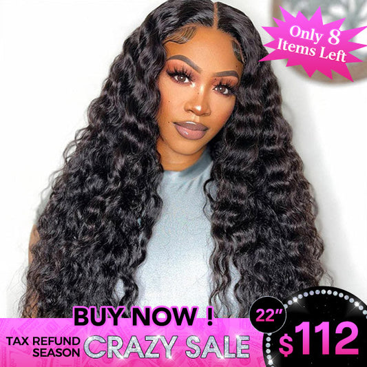 [Fast Shipment] VSHOW Loose Deep Wave Hair 4x6 Pre-cut HD Lace Wigs Wear Go Wig Glueless Wigs 180% Density