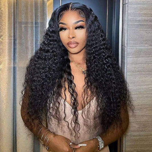 Vshow Water Wave4x4 Lace Wigs Wear Go Glueless Wigs For Beginners 180% Density