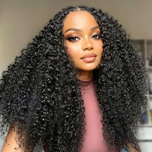 Water Wave Pre Looped Crochet Human Hair Extensions Feather Soft Braid Hair For Miracle Knots 50g/Piece