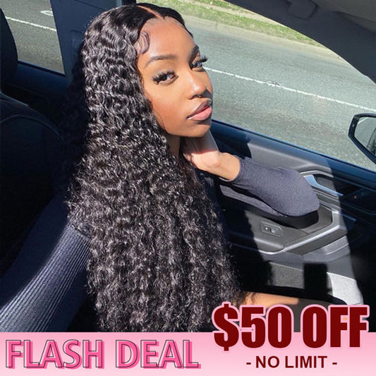 VSHOW HAIR Deep Wave 13x4/13x6 Lace Front Wigs Human Hair Flash Deal