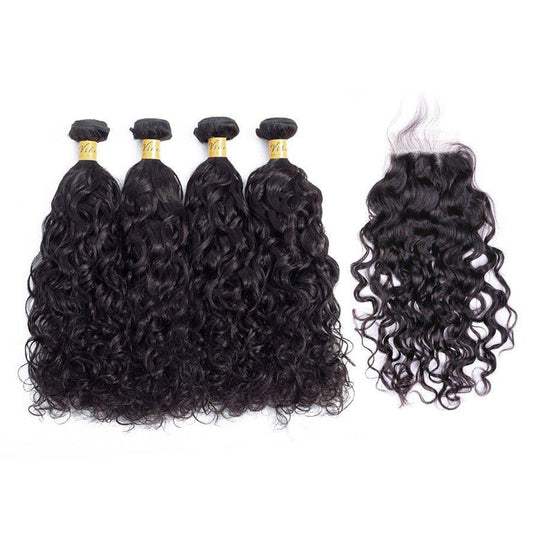 indian virgin hair natural wave human hair bundles