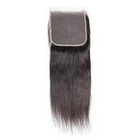 VSHOW HAIR Premium 9A Peruvian Virgin Human Hair Straight 3 or 4 Bundles with Closure Popular Sizes