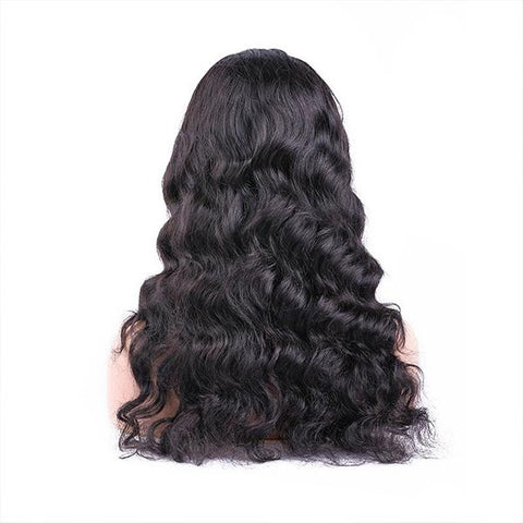 VSHOW Long Wigs Loose Wave Lace Front Wigs For Women Pre-plucked Human Hair Wigs