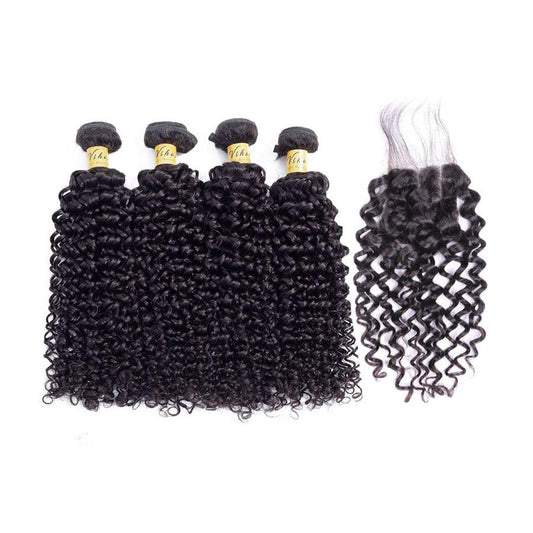 brazilian virgin hair water wave human hair bundles