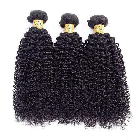 peruvian virgin hair kinky curly human hair bundles
