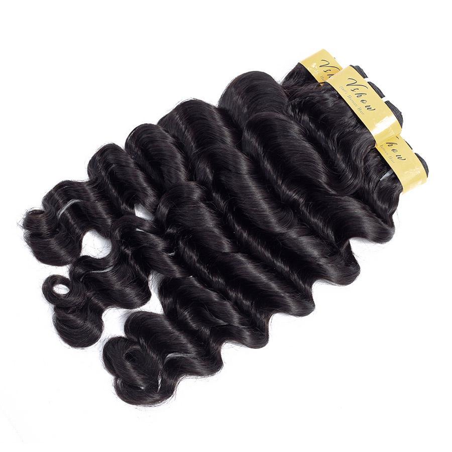 virgin hair loose deep wave human hair bundles