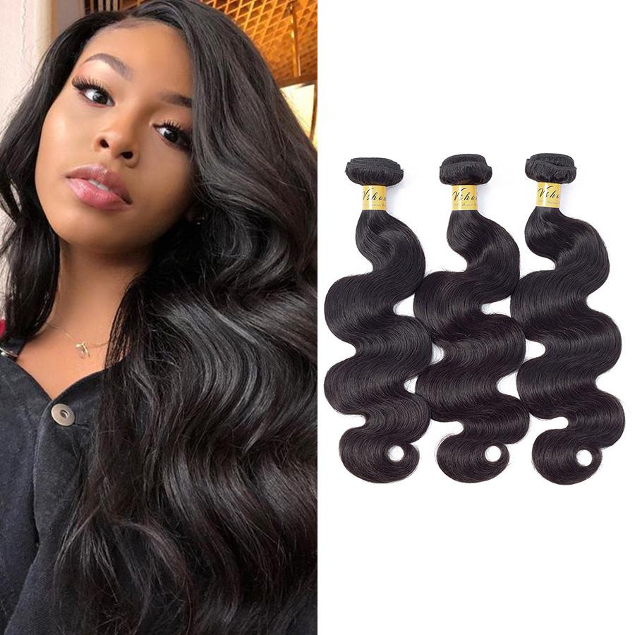 brazilian virgin hair body wave human hair bundles