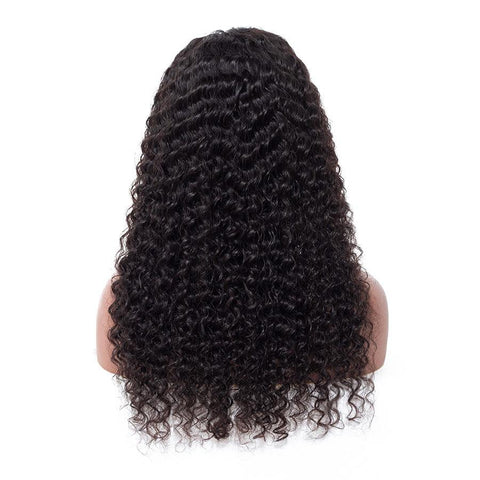 Deep Wave Full Lace Wigs Full Hair Human Hair Wigs Natural Natural Color