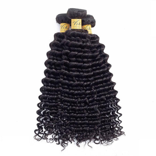 virgin hair deep wave human hair bundles