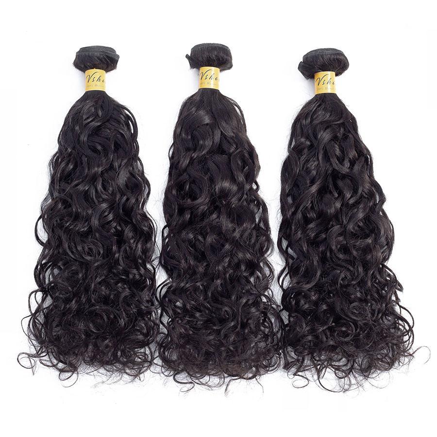 peruvian virgin hair natural wave human hair bundles