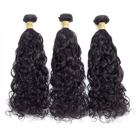 peruvian virgin hair natural wave human hair bundles
