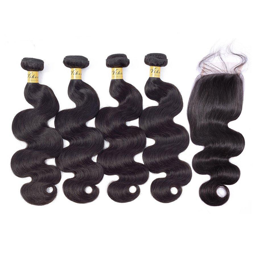 indian virgin hair body wave human hair bundles