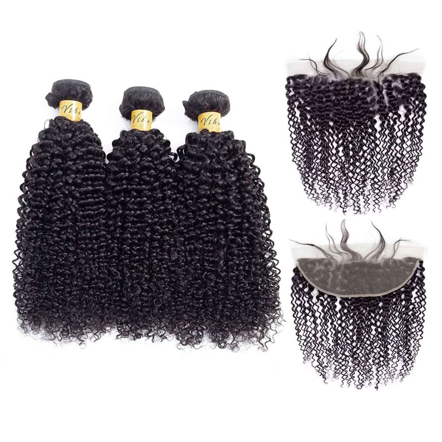 mongolian virgin hair kinky curly human hair bundles