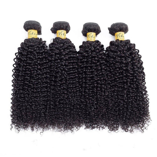 peruvian virgin hair kinky curly human hair bundles