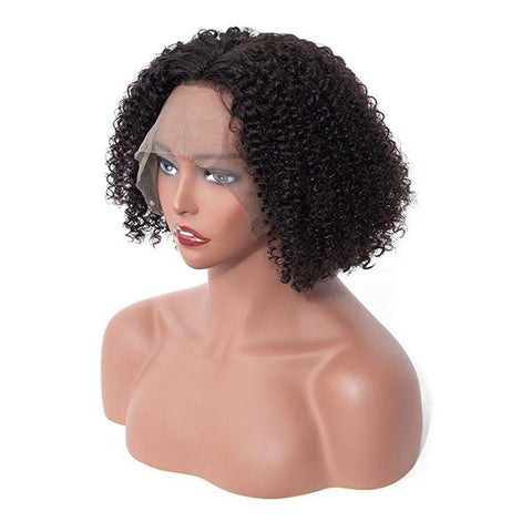 VSHOW Curly Bob Wig Pre Plucked Short Lace Front Human Hair Wigs For Women Wig With Baby Hair
