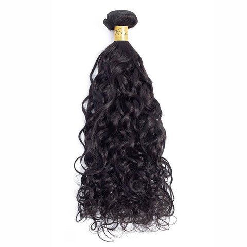VSHOW HAIR Premium 9A Mongolian Human Virgin Hair Natural Wave Natural Black 3 Bundles Deal