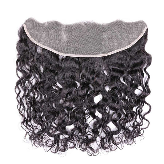 VSHOW HAIR 100% Virgin Human Hair Natural Wave 13x4 13x6 Lace Frontal Natural Black