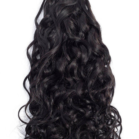VSHOW HAIR Premium 9A Peruvian Virgin Human Hair Natural Wave 3 or 4 Bundles with Closure Popular Sizes