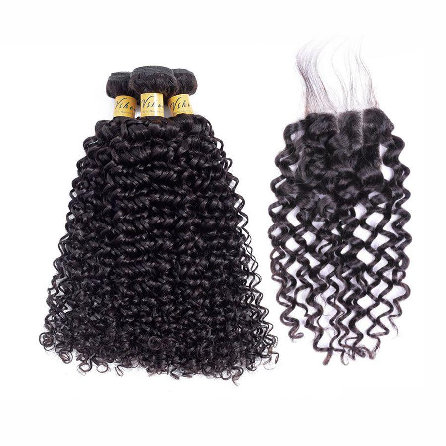 brazilian virgin hair water wave human hair bundles
