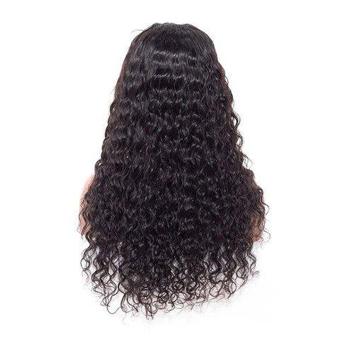 VSHOW Water Wave Lace Front Wigs with Baby Hair Human Hair Lace Frontal Wigs Flash Deal