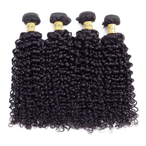 VSHOW HAIR Premium 9A Brazilian Virgin Human Hair Water Wave 3 or 4 Bundles with Closure Popular Sizes