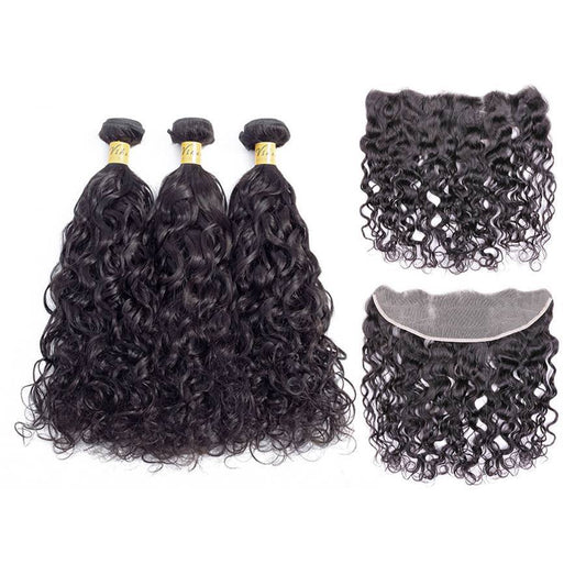 indian virgin hair natural wave human hair bundles